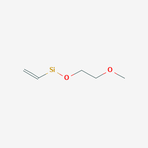 molecular formula C5H10O2Si B15478842 Vinyl(2 methoxyethoxy)silane 