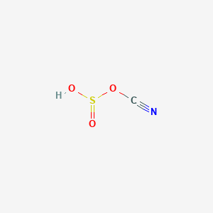 molecular formula CHNO3S B15478880 Sulfurocyanatidous acid CAS No. 25278-10-8