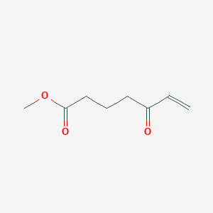 molecular formula C8H12O3 B15478925 Methyl 5-oxohept-6-enoate CAS No. 34990-33-5