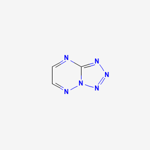 molecular formula C3H2N6 B15479045 Tetrazolo[1,5-b][1,2,4]triazine CAS No. 32484-95-0