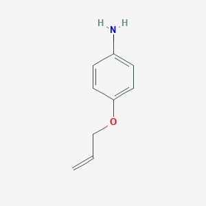 molecular formula C9H11NO B154791 4-(烯丙氧基)苯胺 CAS No. 1688-69-3