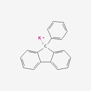 molecular formula C19H13K B15479147 potassium;9-phenylfluoren-9-ide CAS No. 27839-58-3