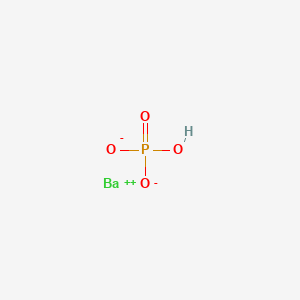 molecular formula BaHO4P B154793 Barium hydrogen phosphate CAS No. 10048-98-3
