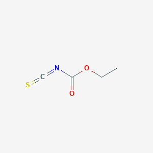 molecular formula C4H5NO2S B015480 Ethoxycarbonyl isothiocyanate CAS No. 16182-04-0