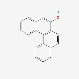 molecular formula C18H12O B15480475 Benzo[c]phenanthren-6-ol CAS No. 22717-97-1