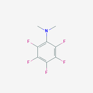 molecular formula C8H6F5N B154805 Benzenamine, 2,3,4,5,6-pentafluoro-N,N-dimethyl- CAS No. 1801-14-5