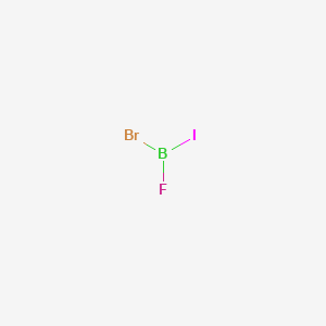 molecular formula BBrFI B15480551 Bromofluoroiodoborane CAS No. 22268-28-6