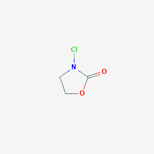 molecular formula C3H4ClNO2 B15480574 2-Oxazolidinone, 3-chloro- CAS No. 33779-50-9