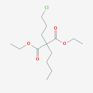 molecular formula C14H25ClO4 B15480610 Diethyl butyl(3-chloropropyl)propanedioate CAS No. 32821-63-9