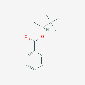 molecular formula C13H18O2 B15480785 Benzoic acid, 3,3-dimethylbut-2-yl ester 