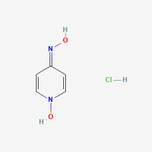 molecular formula C5H7ClN2O2 B15480840 4-(Hydroxyamino)pyridine 1-oxide, monohydrochloride CAS No. 21970-80-9