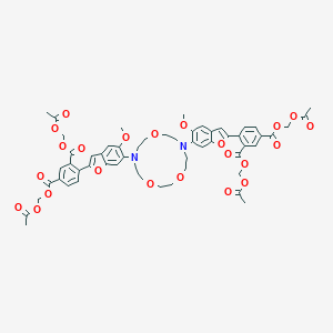 molecular formula C56H58N2O23 B154809 Sbfi-AM CAS No. 129423-53-6