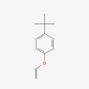 molecular formula C12H16O B15480946 1-Tert-butyl-4-ethenoxybenzene CAS No. 21476-78-8