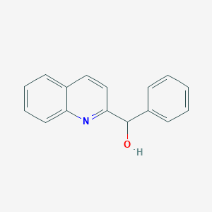 molecular formula C16H13NO B15481012 Phenyl(quinolin-2-yl)methanol CAS No. 27104-55-8