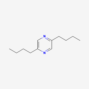 molecular formula C12H20N2 B15481062 2,5-Dibutylpyrazine CAS No. 23703-05-1