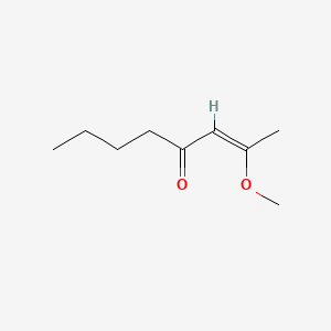 molecular formula C9H16O2 B15481188 2-Methoxy-2-octen-4-one CAS No. 24985-48-6