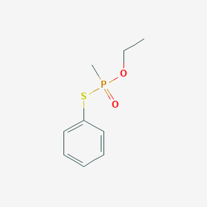 molecular formula C9H13O2PS B15481196 O-Ethyl S-phenyl methylphosphonothioate CAS No. 22946-83-4