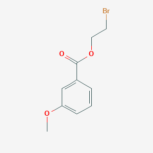 molecular formula C10H11BrO3 B15481208 2-Bromoethyl 3-methoxybenzoate CAS No. 27796-57-2