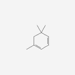 molecular formula C9H14 B15481261 1,5,5-Trimethylcyclohexa-1,3-diene CAS No. 25866-59-5