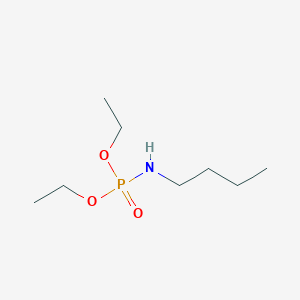 molecular formula C8H20NO3P B15481286 N-diethoxyphosphorylbutan-1-amine CAS No. 20465-03-6