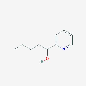 molecular formula C10H15NO B15481345 1-Pyridin-2-ylpentan-1-ol 