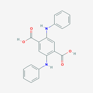 molecular formula C20H16N2O4 B154814 2,5-Dianilinoterephthalic acid CAS No. 10109-95-2