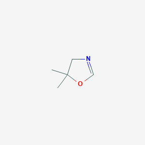 molecular formula C5H9NO B15481479 Oxazole, 4,5-dihydro-5,5-dimethyl- CAS No. 21857-13-6
