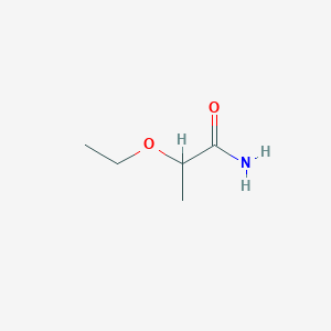 molecular formula C5H11NO2 B15481489 2-Ethoxypropanamide CAS No. 22543-22-2