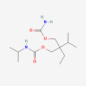 molecular formula C13H26N2O4 B15481490 2-Ethyl-2-isopropyl-1,3-propanediol carbamate isopropylcarbamate CAS No. 25385-22-2