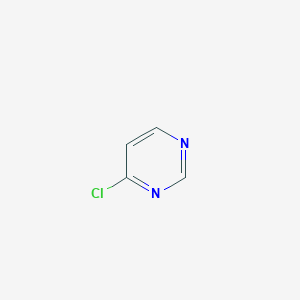 molecular formula C4H3ClN2 B154816 4-氯嘧啶 CAS No. 17180-93-7