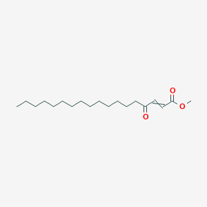 molecular formula C19H34O3 B15481659 Methyl 4-oxooctadec-2-enoate CAS No. 21436-53-3