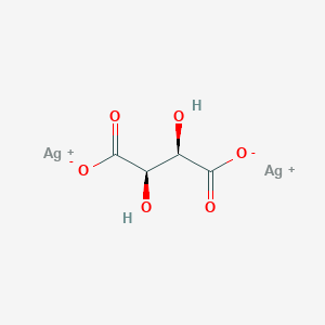 molecular formula C4H4Ag2O6 B15481789 Disilver tartrate CAS No. 20963-87-5