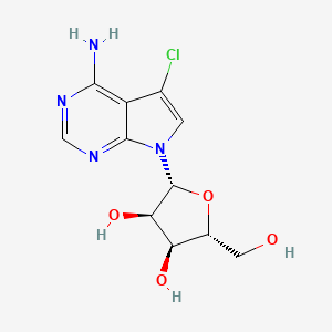 molecular formula C11H13ClN4O4 B15481810 5-Chlorotubercidin CAS No. 24386-95-6