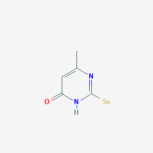 molecular formula C5H5N2OSe B15481819 6-Methyl-2-selenouracil CAS No. 22384-57-2