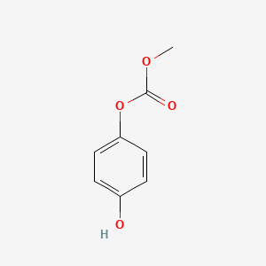 molecular formula C8H8O4 B15481822 4-Hydroxyphenyl methyl carbonate CAS No. 24327-48-8