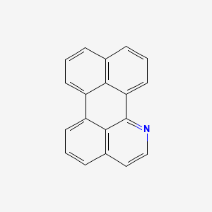 molecular formula C19H11N B15481866 Benzo(de)naphtho(1,8-gh)quinoline CAS No. 24408-62-6
