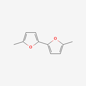 molecular formula C10H10O2 B15481881 2,2'-Methylenebis(5-methylfuran) CAS No. 17490-66-3