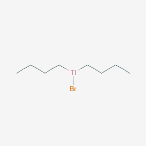 molecular formula C8H18BrTl B15481961 Bromo-dibutyl-thallane CAS No. 21648-62-4