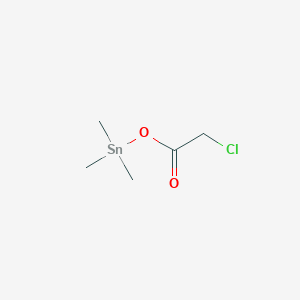 molecular formula C5H11ClO2Sn B15481994 Trimethyltin chloroacetate CAS No. 15239-22-2