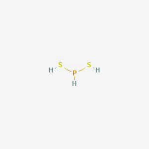 molecular formula H3PS2 B15482002 Phosphonodithious acid(8CI,9CI) CAS No. 25841-77-4
