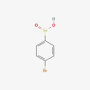 molecular formula C6H5BrO2Se B15482140 Benzeneseleninic acid, 4-bromo- CAS No. 20825-08-5