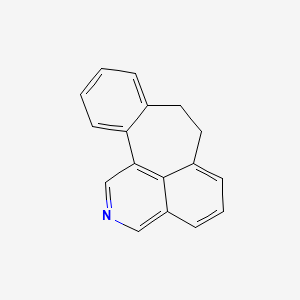 molecular formula C17H13N B15482161 Benzo(6,7)cyclohept(1,2,3-de)isoquinoline, 7,8-dihydro- CAS No. 20952-52-7