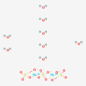 molecular formula H16O20S3Yb2 B154822 Ytterbium(III) sulfate octahydrate CAS No. 10034-98-7