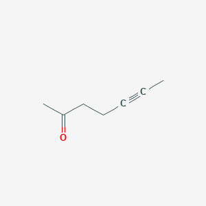 molecular formula C7H10O B15482208 Hept-5-YN-2-one CAS No. 22592-18-3