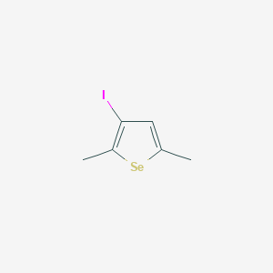 molecular formula C6H7ISe B15482245 3-Iodo-2,5-dimethylselenophene CAS No. 26132-80-9
