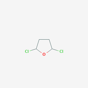molecular formula C4H6Cl2O B15482288 Furan, 2,5-dichlorotetrahydro- CAS No. 21865-73-6