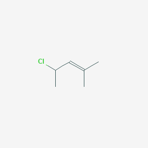 molecular formula C6H11Cl B15482465 4-Chloro-2-methylpent-2-ene CAS No. 21971-94-8
