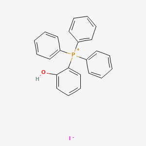 molecular formula C24H20IOP B15482557 Phosphonium, (2-hydroxyphenyl)triphenyl-, iodide CAS No. 21230-91-1