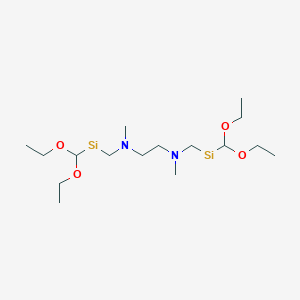 molecular formula C16H36N2O4Si2 B15482795 CID 78070733 