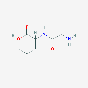 molecular formula C9H18N2O3 B154829 DL-Alanyl-DL-leucine CAS No. 1999-42-4